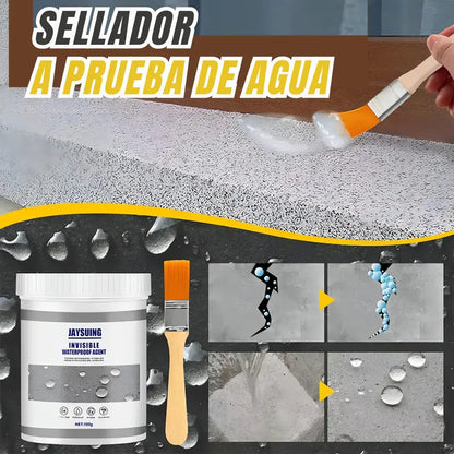 💦 AquaFix® - Kit Sellador E Impermeabilizante Multiusos ⭐ (1.2kg de producto + 4 brochas) 🔥Súper Oferta🔥