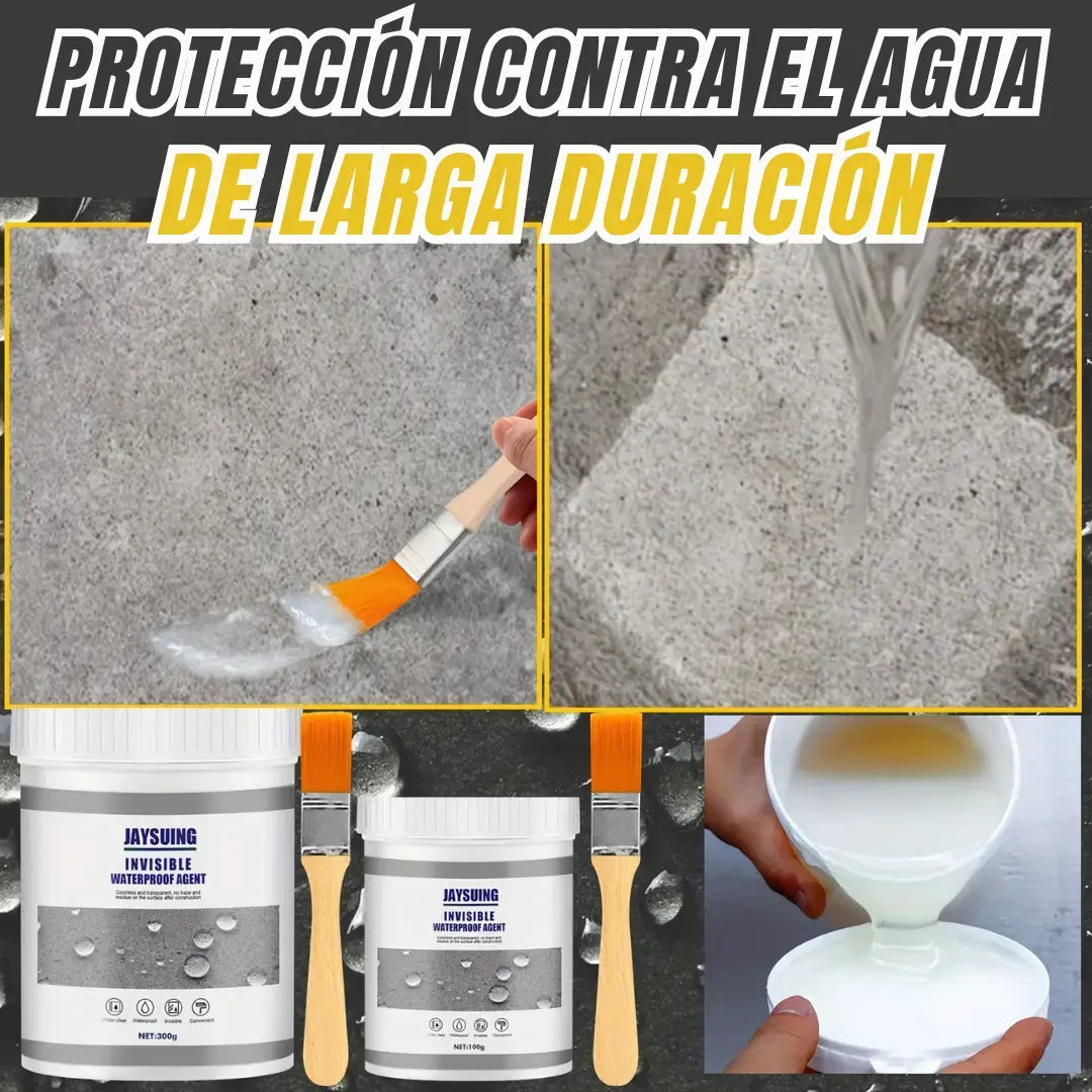 💦 AquaFix® - Kit Sellador E Impermeabilizante Multiusos ⭐ (1.2kg de producto + 4 brochas) 🔥Súper Oferta🔥