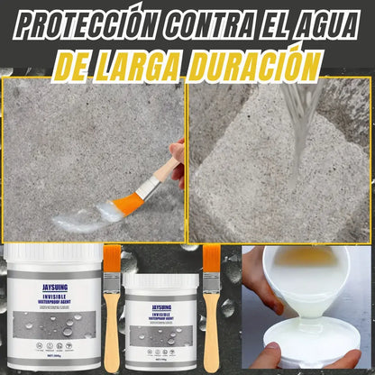 💦 AquaFix® - Kit Sellador E Impermeabilizante Multiusos ⭐ (1.2kg de producto + 4 brochas) 🔥Súper Oferta🔥