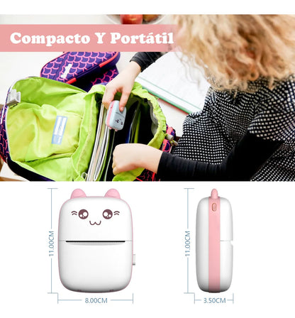 🖨️ FlashPrint® - Mini Impresora Portátil Bluetooth Para Android y iOS ✨