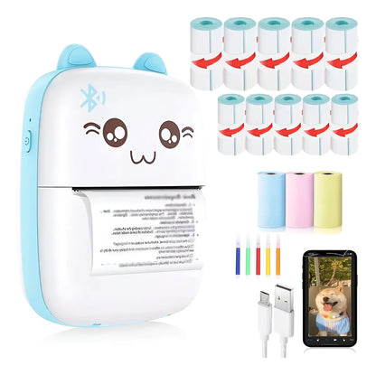 🖨️ FlashPrint® - Mini Impresora Portátil Bluetooth Para Android y iOS ✨