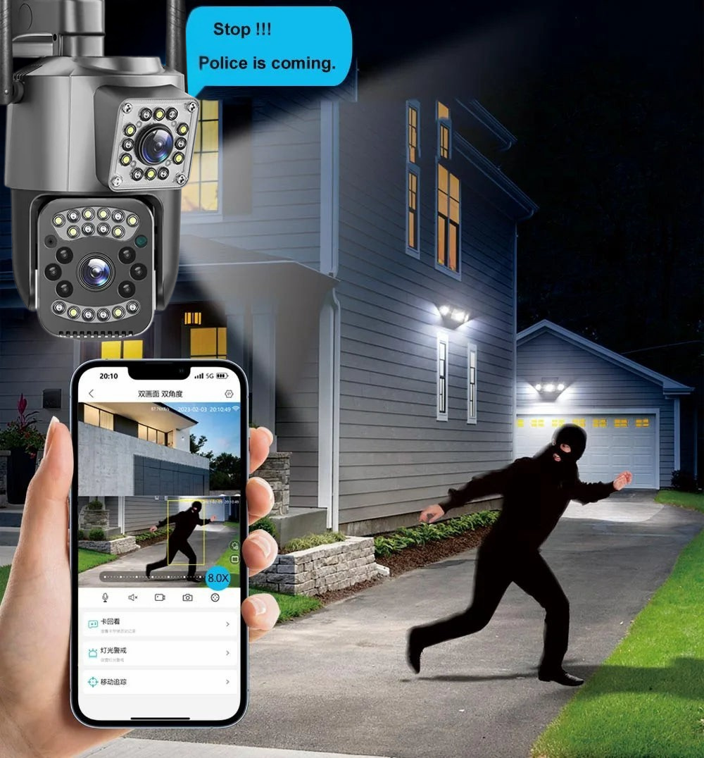 Zoom Guard: Cámara de Seguridad - kit 2x1 + Memoria ilimitada