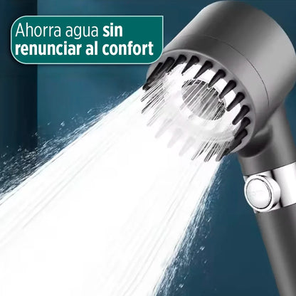 HidraSpa Max - Transforma tu ducha en un SPA de lujo:  agua purificada, alta presión, 3 modos de chorro