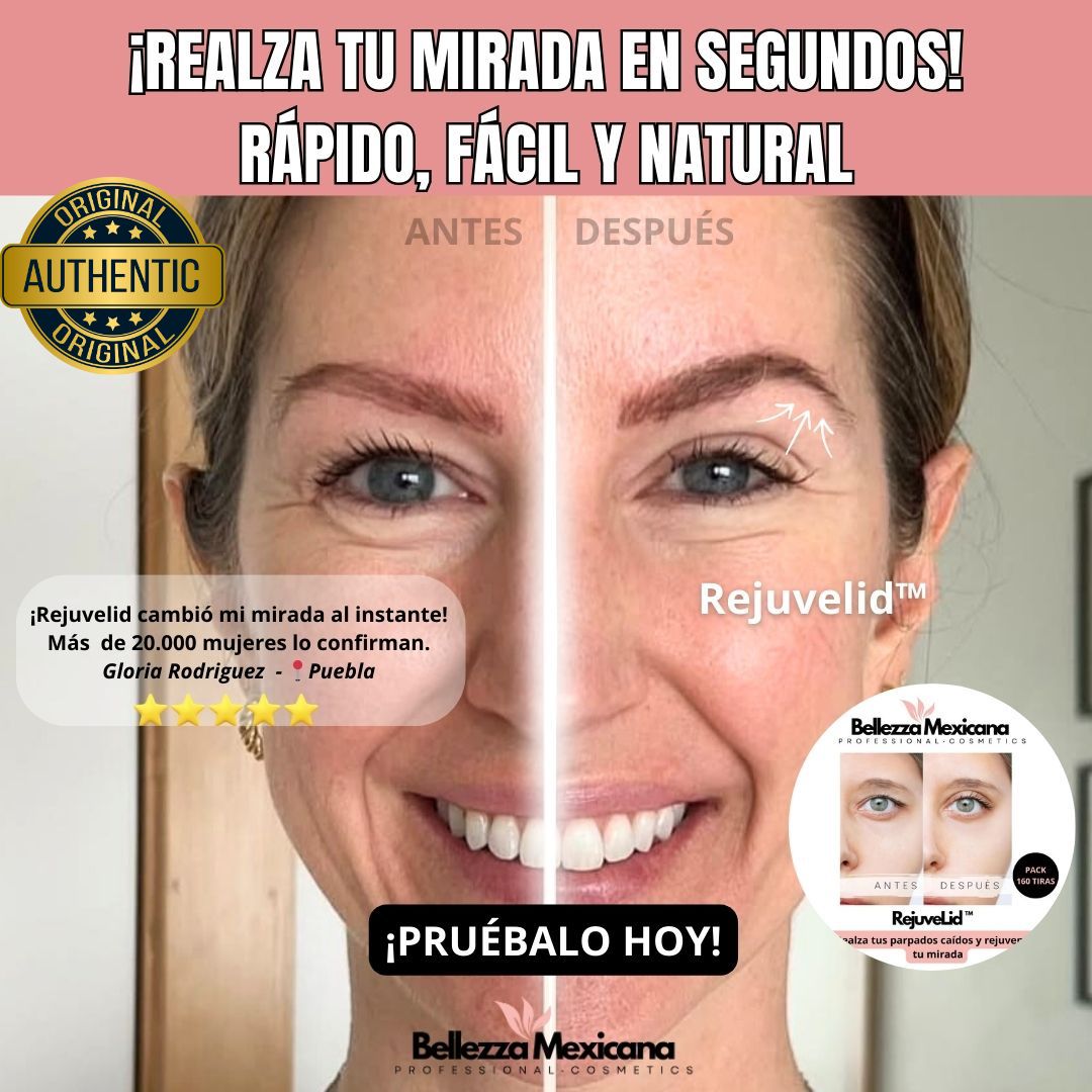 Levanta Párpados Caídos - EyeLift© Mirada Más Joven y Atractiva Súper Oferta al 2x1😍
